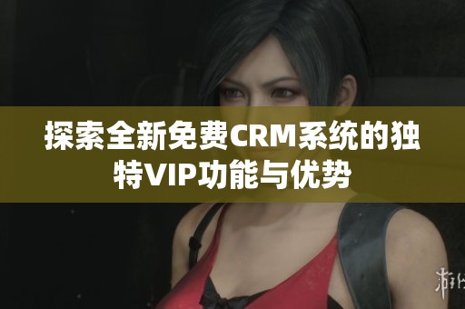 探索全新免费CRM系统的独特VIP功能与优势