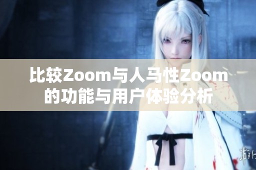 比较Zoom与人马性Zoom的功能与用户体验分析