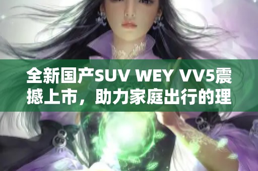 全新国产SUV WEY VV5震撼上市，助力家庭出行的理想选择