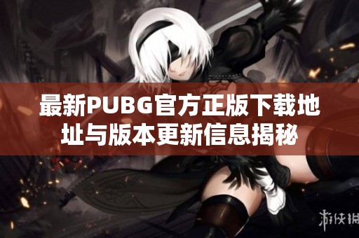 最新PUBG官方正版下载地址与版本更新信息揭秘