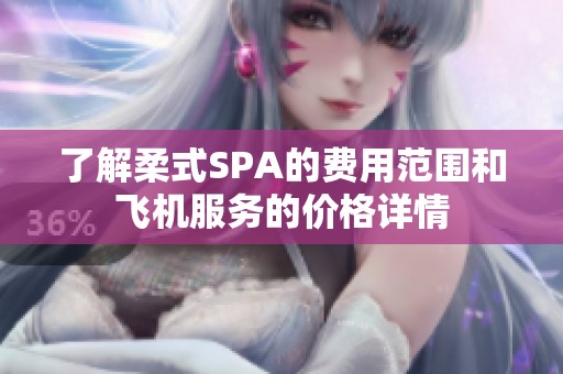 了解柔式SPA的费用范围和飞机服务的价格详情