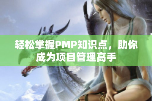 轻松掌握PMP知识点，助你成为项目管理高手