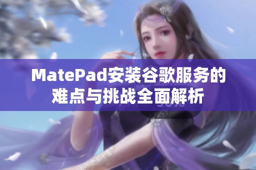 MatePad安装谷歌服务的难点与挑战全面解析