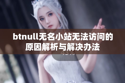 btnull无名小站无法访问的原因解析与解决办法