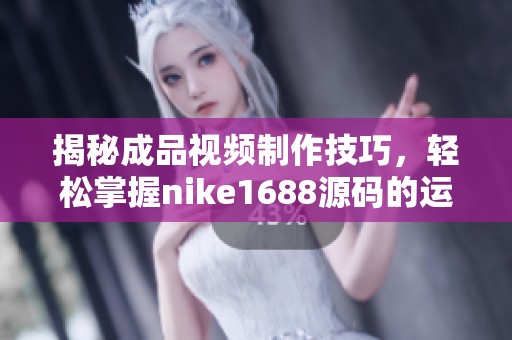 揭秘成品视频制作技巧，轻松掌握nike1688源码的运用方法