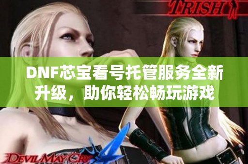 DNF芯宝看号托管服务全新升级，助你轻松畅玩游戏