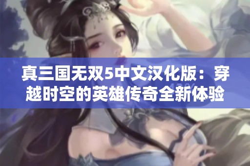 真三国无双5中文汉化版：穿越时空的英雄传奇全新体验