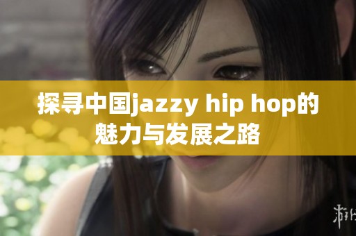 探寻中国jazzy hip hop的魅力与发展之路