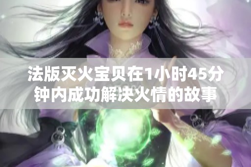 法版灭火宝贝在1小时45分钟内成功解决火情的故事