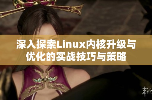 深入探索Linux内核升级与优化的实战技巧与策略