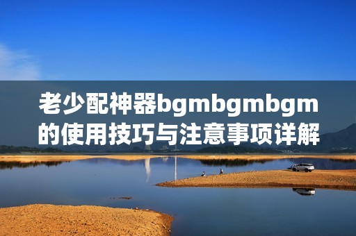 老少配神器bgmbgmbgm的使用技巧与注意事项详解