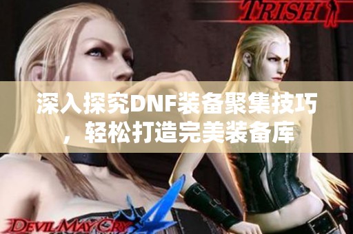 深入探究DNF装备聚集技巧，轻松打造完美装备库