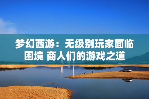 梦幻西游：无级别玩家面临困境 商人们的游戏之道