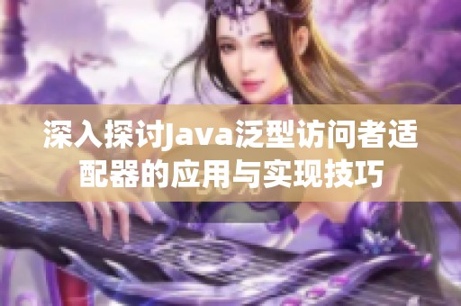 深入探讨Java泛型访问者适配器的应用与实现技巧