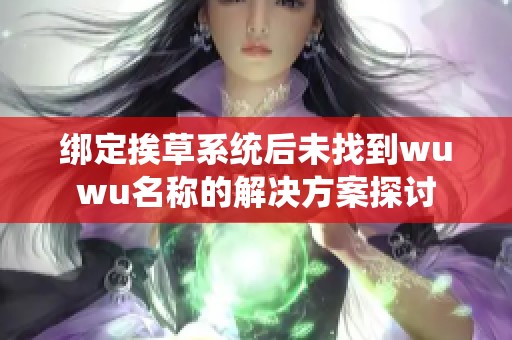 绑定挨草系统后未找到wuwu名称的解决方案探讨