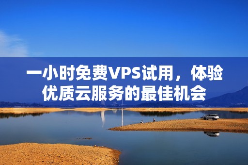 一小时免费VPS试用，体验优质云服务的最佳机会