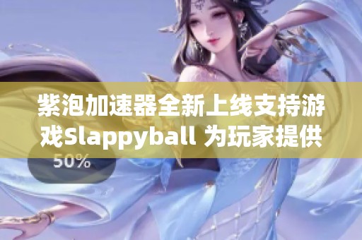 紫泡加速器全新上线支持游戏Slappyball 为玩家提供更佳体验